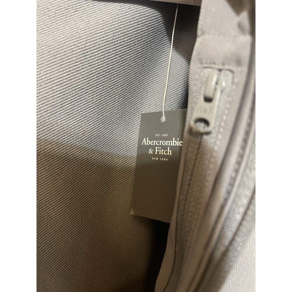 Abercrombie & Fitch Active Performance Zip Up Hoodie Jacket Gray Men’s XXL NWT - Picture 4 of 4